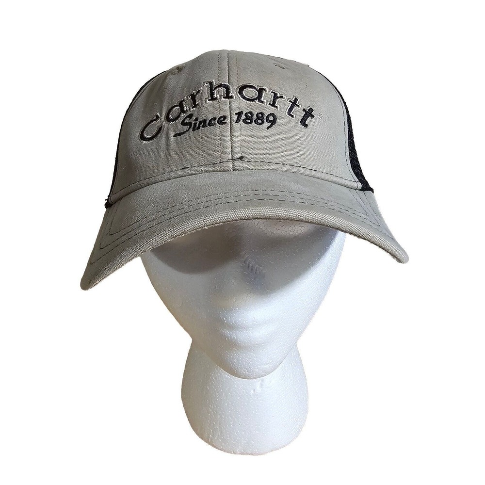 Carhartt Trucker Hat Adult Snapback Brown Since 1889 Logo Mesh‎